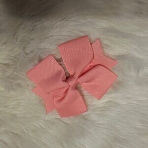 Pink 4" Sweet and Simple Bow    7872